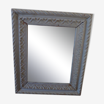 Ancien miroir au mercure