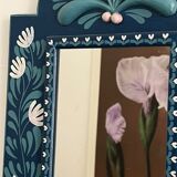 Scandinavian mirror 28x38cm