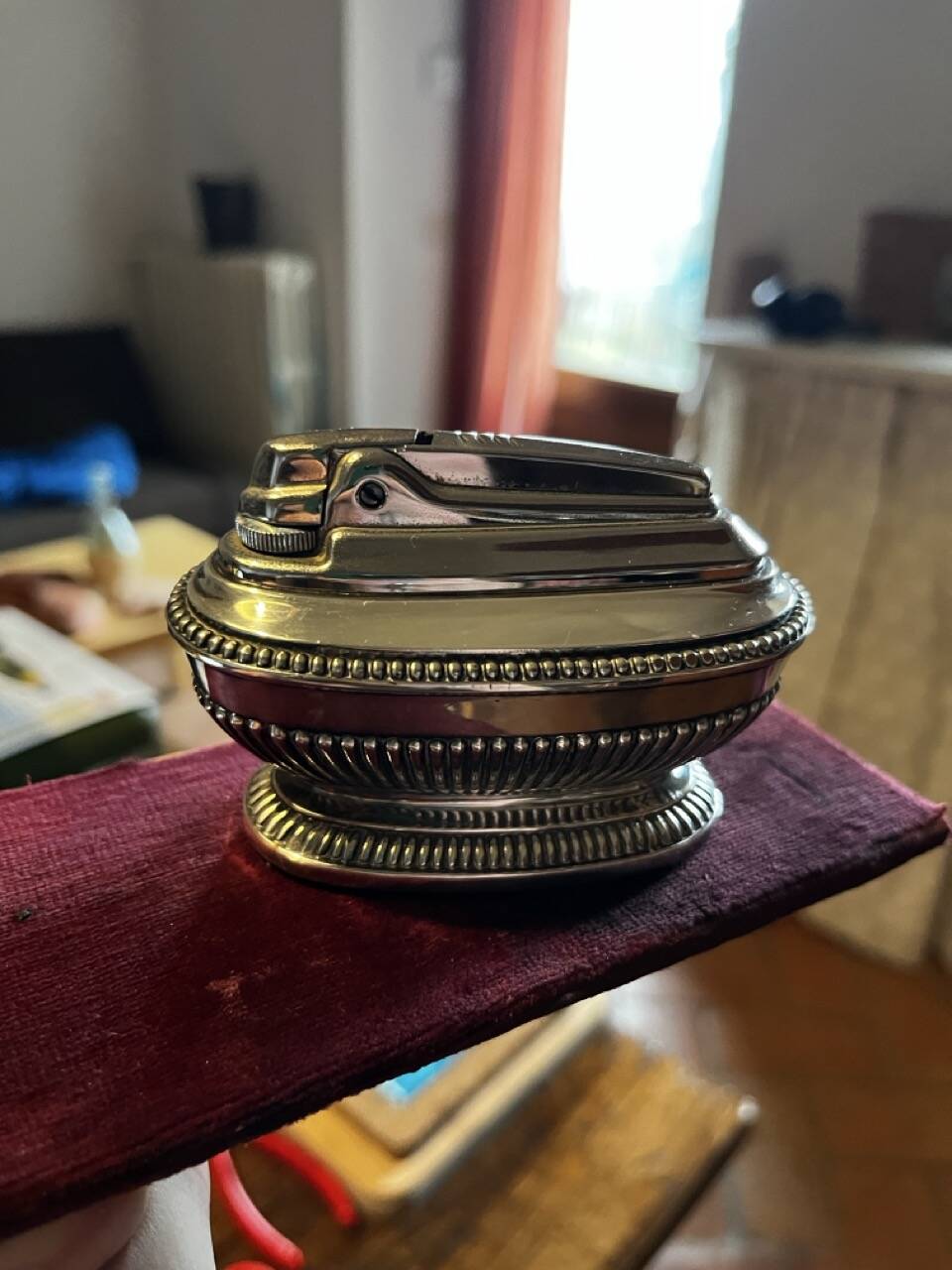 Briquet de table Ronson, en état de marche, Queen Anne