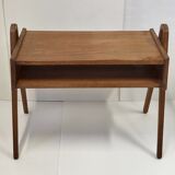 Vintage table 1950 compass feet
