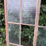 Window L107xH174 industrial curved metal glass roof frame reinforced glass