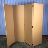 4-leaf ochre velvet screen