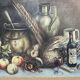 J. Gosthals. Still life. Oil on canvas.