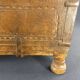 Old wedding chest in carved wood Nepal or India