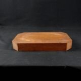 Terracotta bust of the smiling angel from Reims Cathedral with base