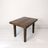 Mid Century Table d'appoint en bois massif Vintage Banc de fleurs Tabouret de fleur Design danois Ta