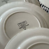 8 flat plates digoin sarreguemines