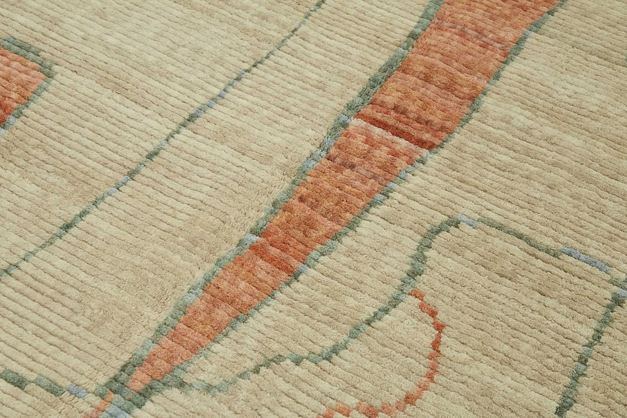 Turkish Handcrafted Loom Oushak Rug 205 cm x 297 cm