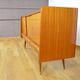 Enfilade Compass Feet in Mahogany, France Vintage 1960
