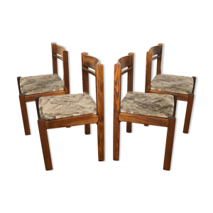 4 chaises 1970/80