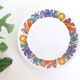 Plate in Acaplulco earthenware from Villeroy and Boch, rare, vintage