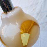 Suspension lamp 70s glass