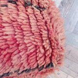 Handmade Berber pouf in wool 60 X 60 X 20 CM