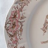Plate Longchamp iron earth Number E