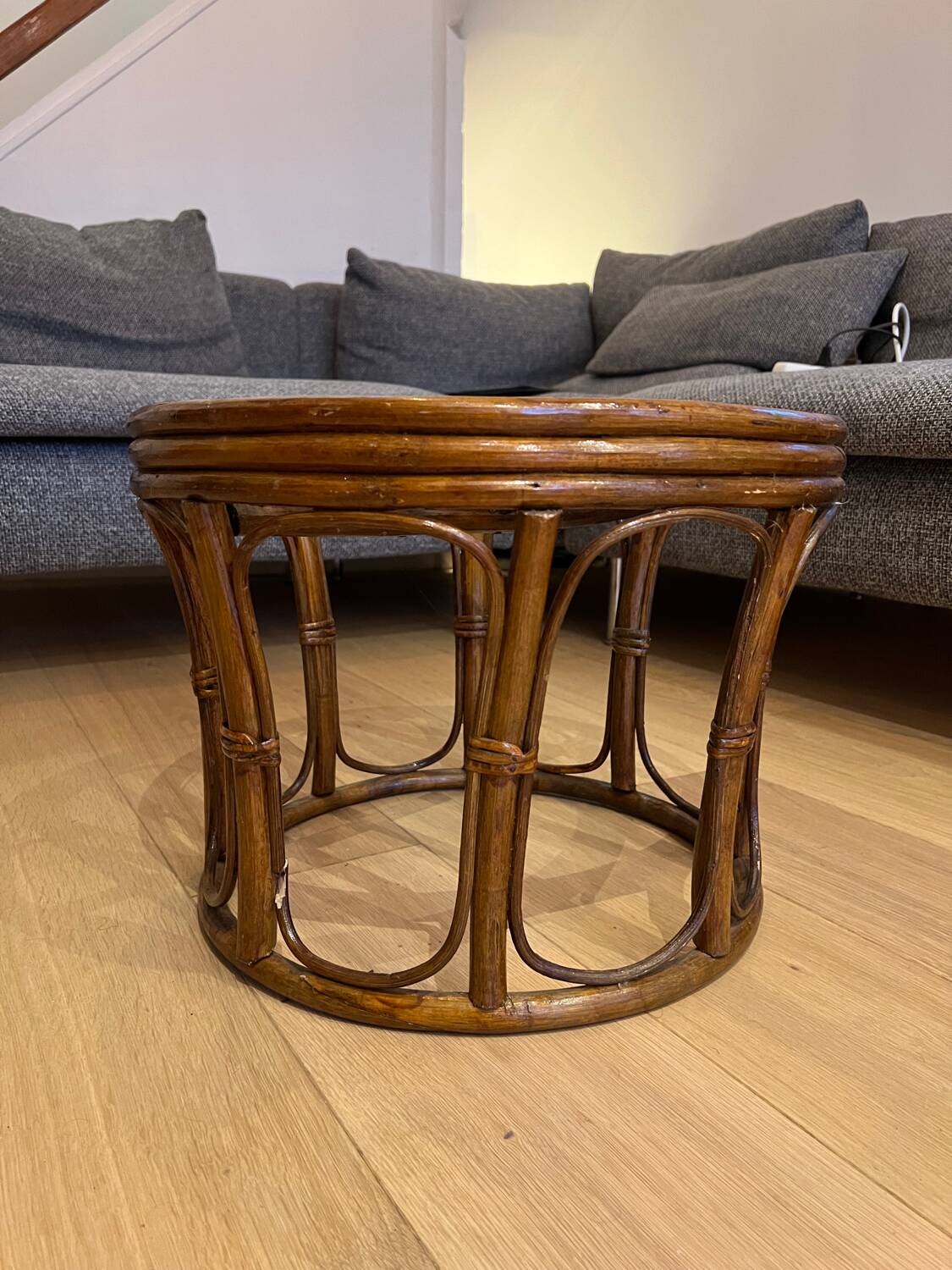 Rattan coffee table / side table