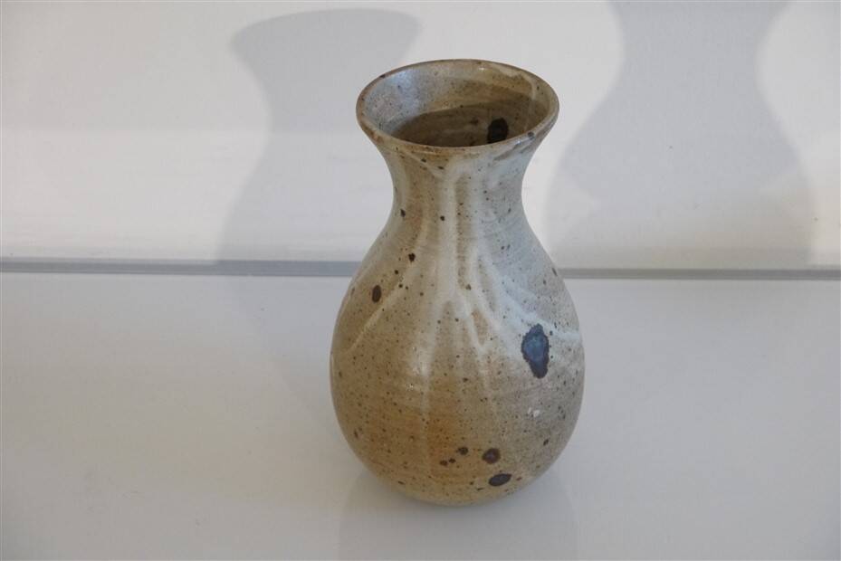 Vintage stoneware vase 1970