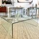 Tempered glass coffee table