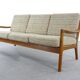 Senator teak sofa by Ole Wanscher for Cado, in Denmark