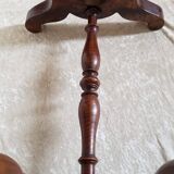 Walnut work table circa 1840.