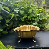 Brass centrepiece tray in Louis XV style.