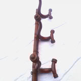 Old wooden pads