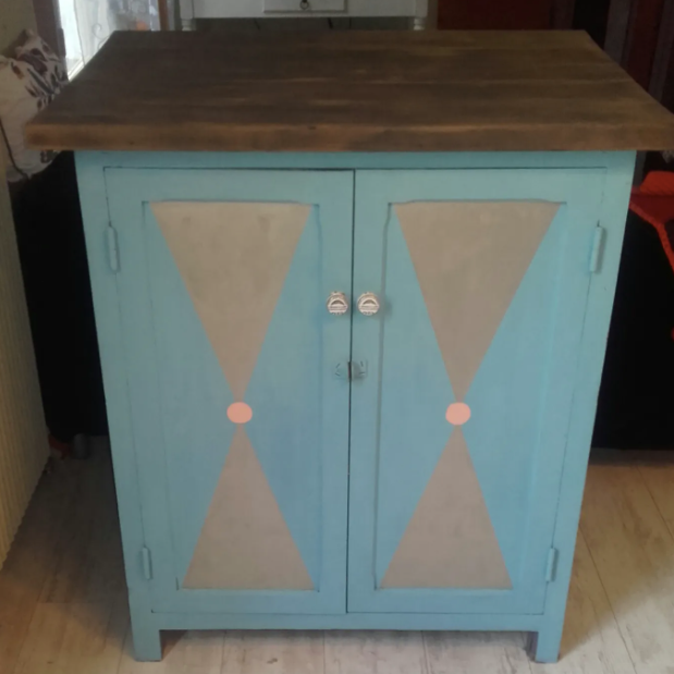 Traditional buffet "From Paris" industrial style