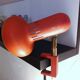 Orange articulated lamp vintage 60/70