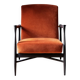 Fauteuil flottant en velours fox RED EDITION