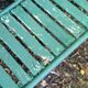 Folding garden bench