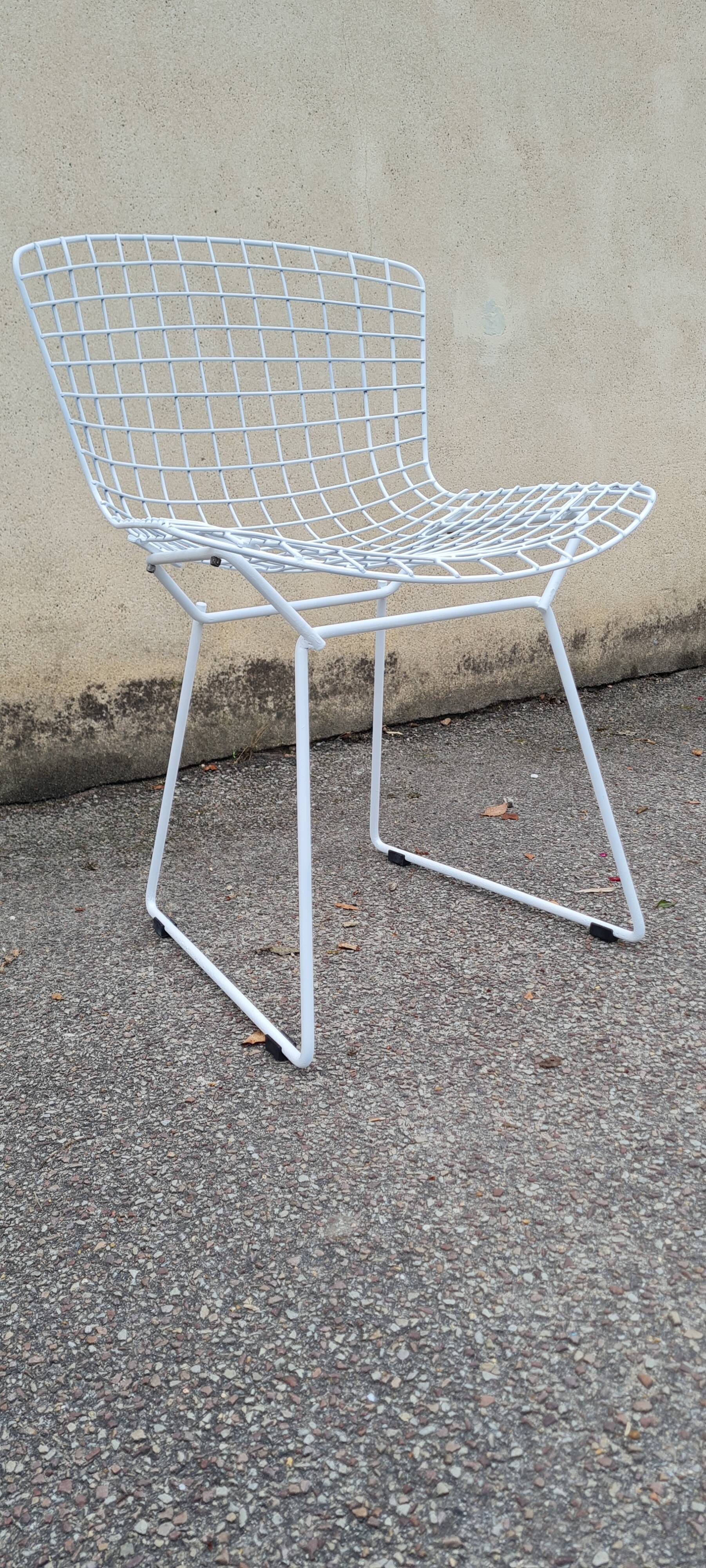 Chair wire by Harry Bertoia