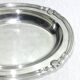 Gallia collection serving dish in silver metal