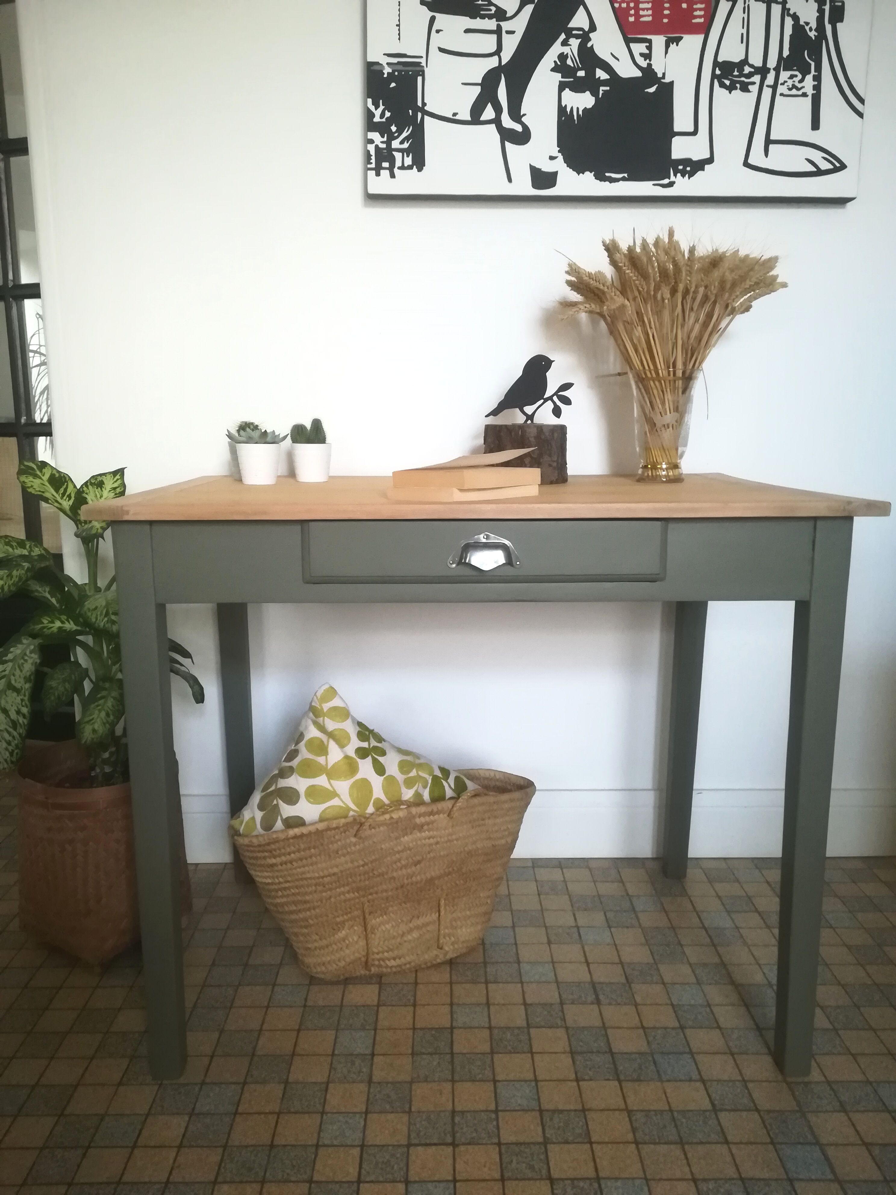 Vintage desk, convent table