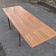 Vintage Teak dining table, "Paris TV cabinet" 1960 + extensions