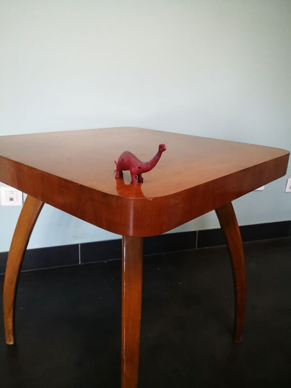 Table basse Spider Halabala, vintage, tchèque, art déco