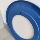 Miroir rond bleu, 1970