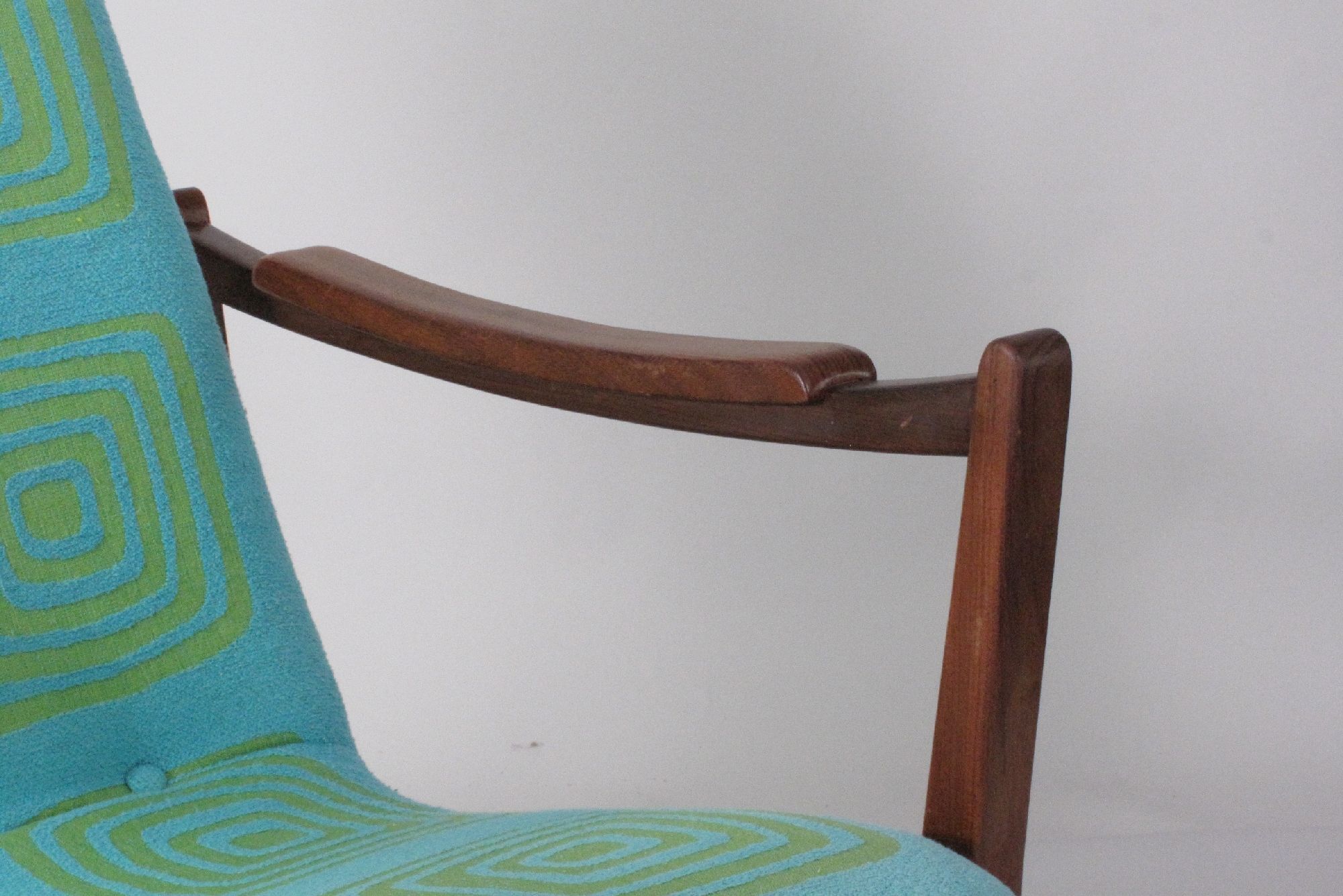 Danish lounge chair in teakwood 1960s