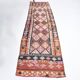 Brown & Pink Tribal Vintage Runner Rug, 83x294Cm