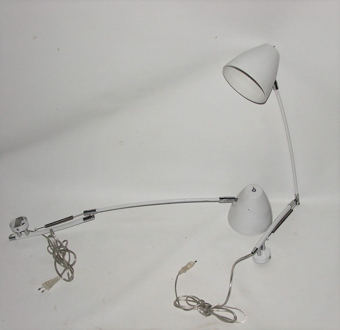 Pair of wall lamps, 90s