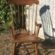 Vintage scandinavian rocking chair