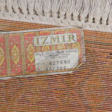 Izmir oriental rug 120x60 cm with vintage handmade Anatolian patterns