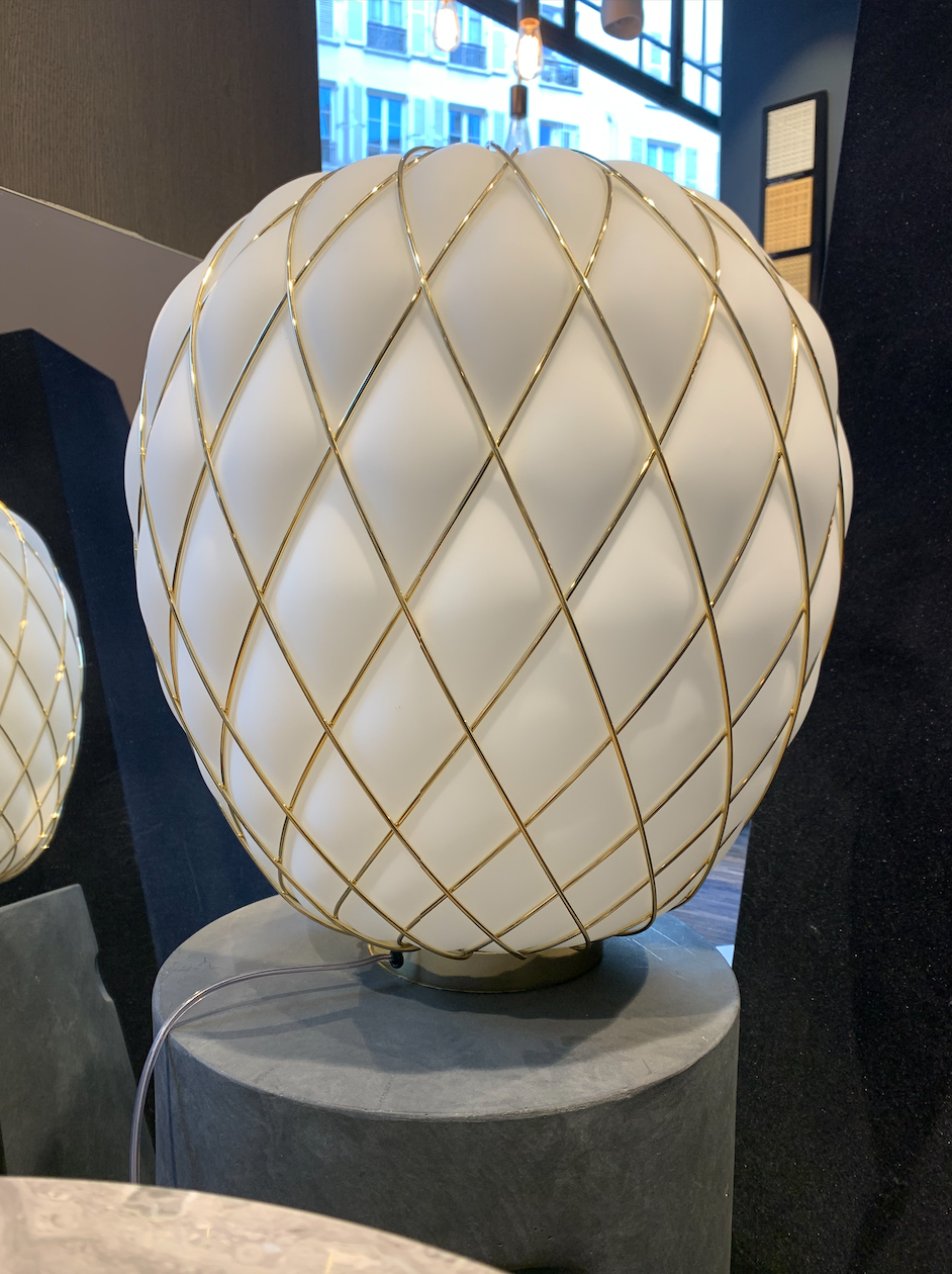 Fontana Arte pinecone lamp