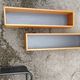 Ikea Bravad shelves 1980 made in Croatia, set of 2