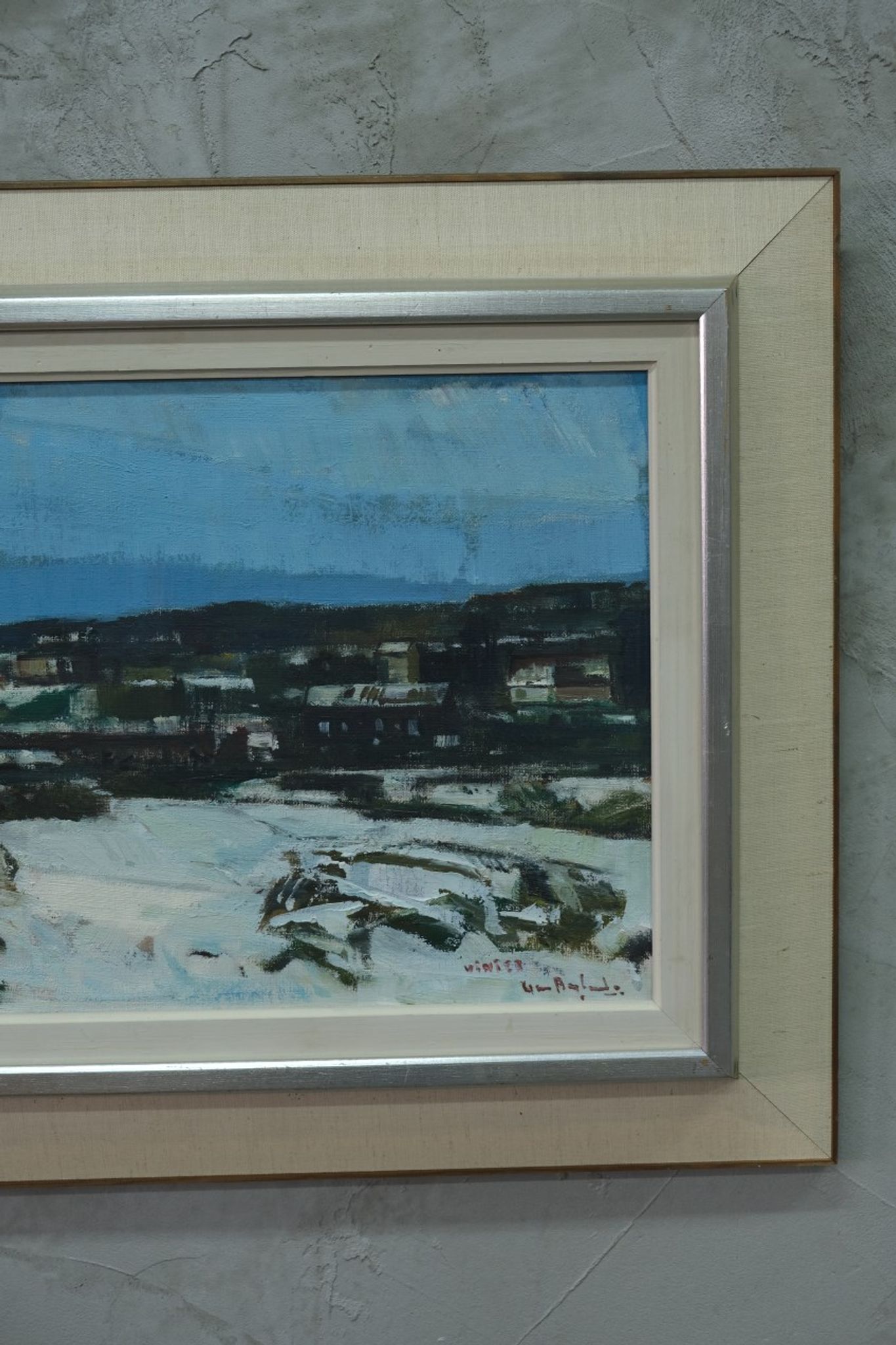 Gunnar Herman Berglund (1906-1992), Swedish Modern Painting, 1960s, Oil on Canvas