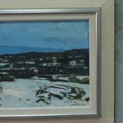 Gunnar Herman Berglund (1906-1992), Swedish Modern Painting, 1960s, Oil on Canvas