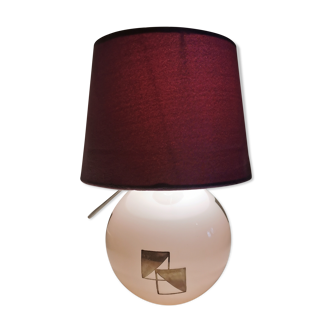 Lampe boule art déco