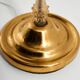 MK10968 Brass and crystal floor lamp