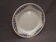 6 antique plates art-deco in earthenware of montereau decor model "colette"