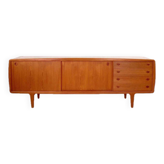 Vintage Danish sideboard in teak by HP Hansen for Imha 1960s