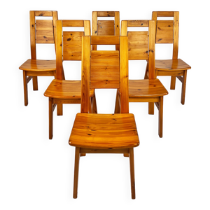 Ensemble de 6 chaises - 1960 manger