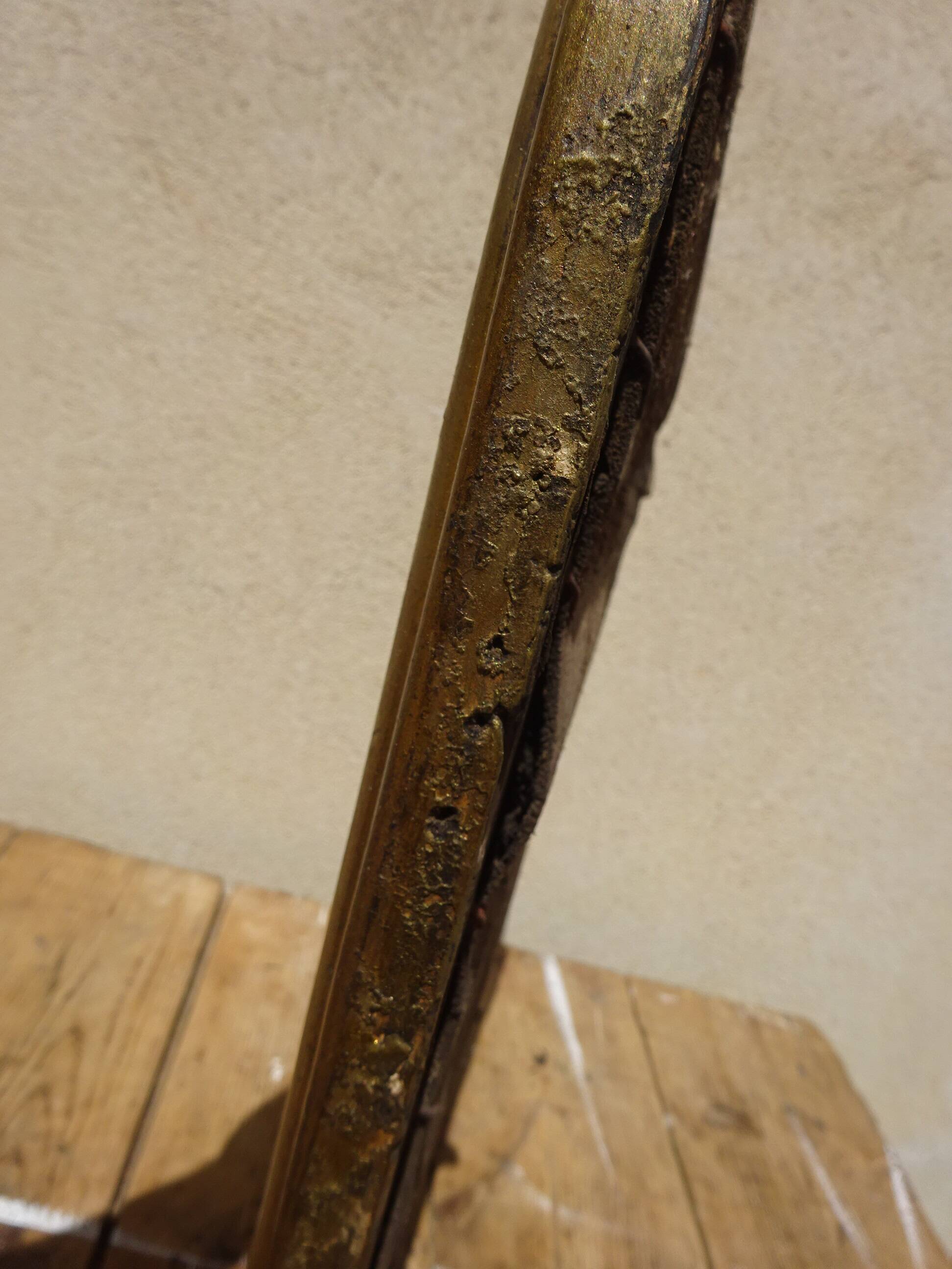 Very old Louis Philippe mirror 45/54 cm